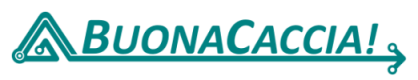 Sito Buona caccia per iscrizione eventi